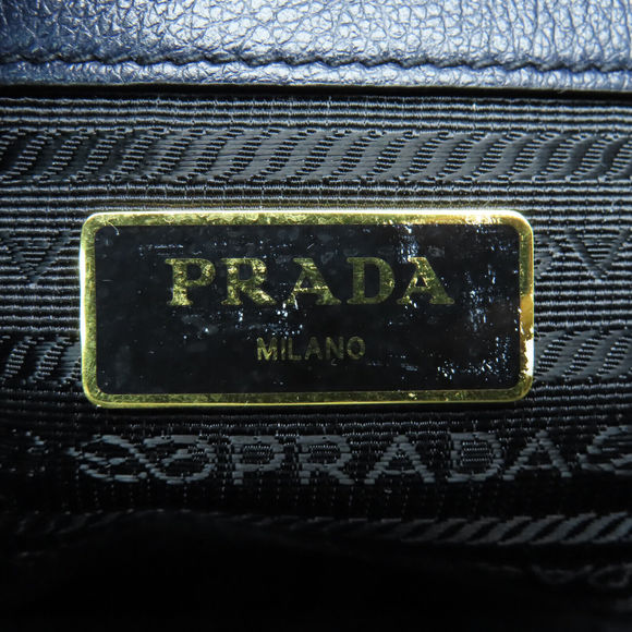 Prada Ghw 2 Way Shoulder Bag Calfskin #102382P98B - Picture 6 of 15